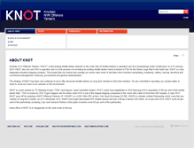 Tablet Screenshot of knotgroup.com